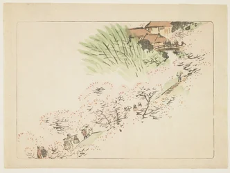 Fleurs de cerisier de montagne, vers 1877